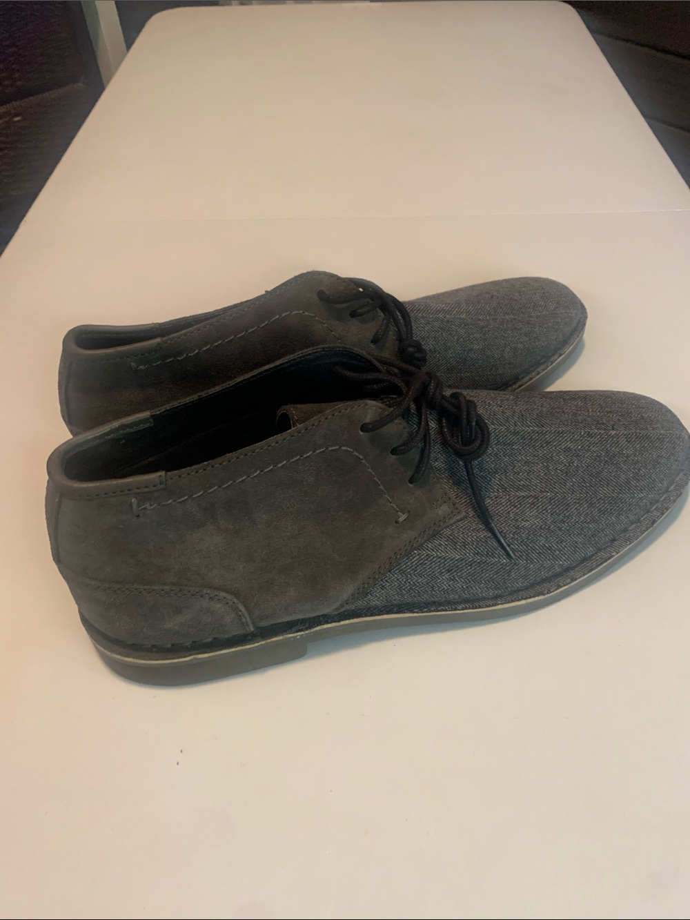 Kenneth Cole Reaction Men's Gray Chukka Boots